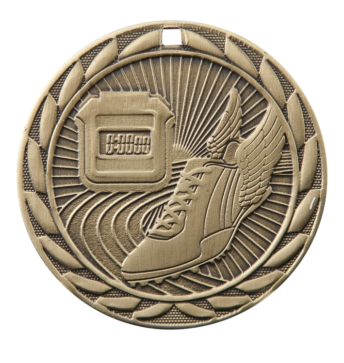 Track Fe Iron Medal 2" 1