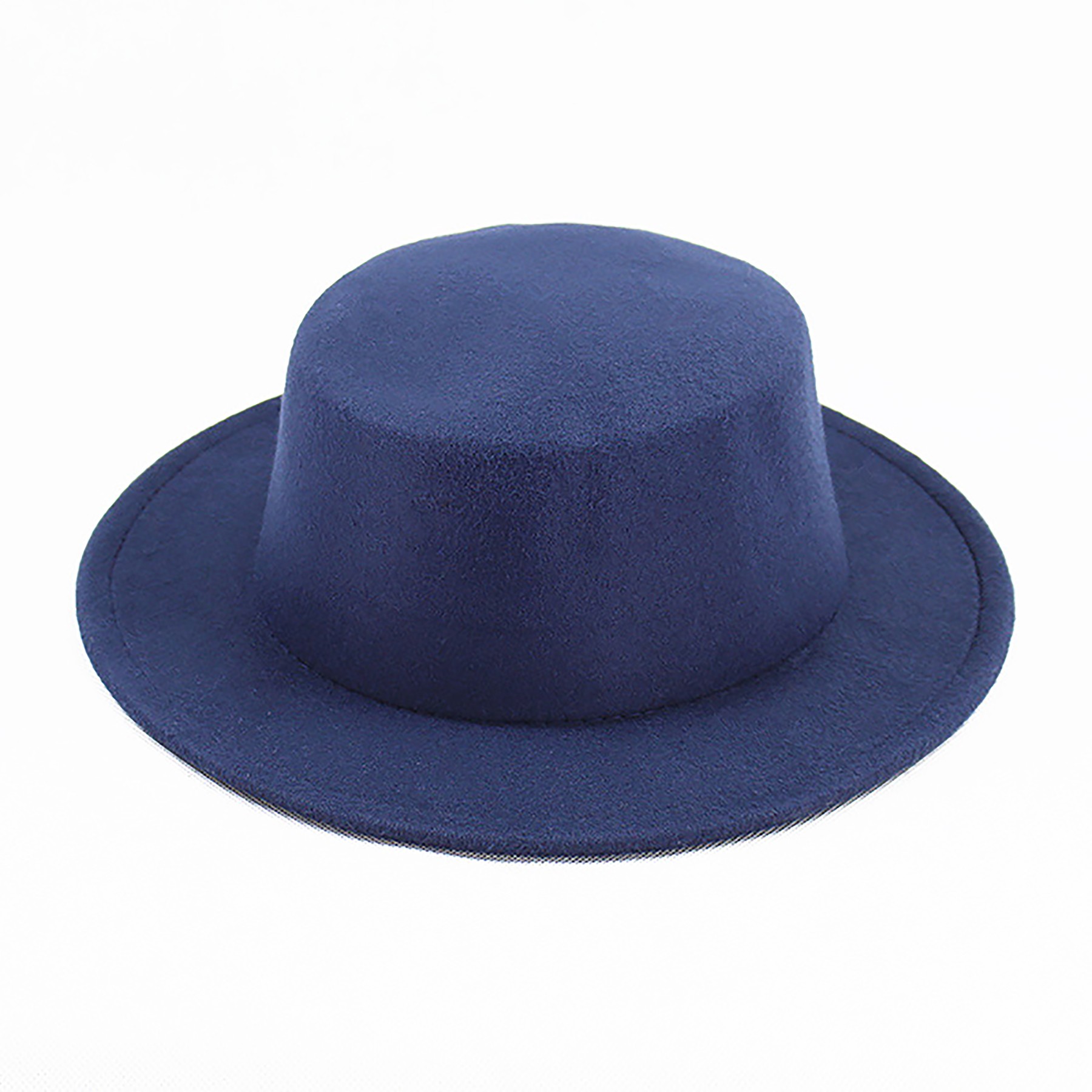 Fedora Hat Brim Flat 5