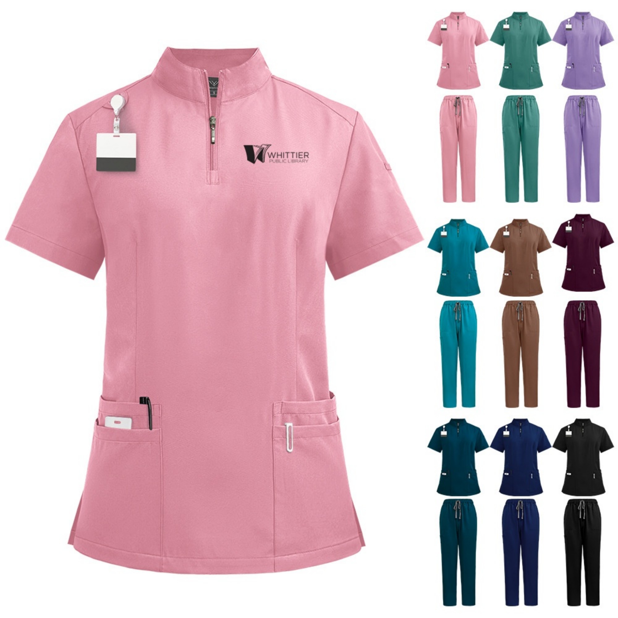 Women's scrub set 1