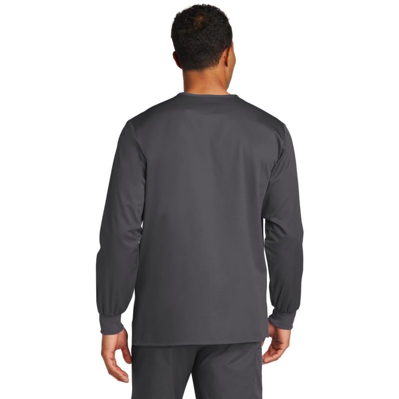WonderWink Unisex WorkFlex Snap-Front Scrub Jacket 6