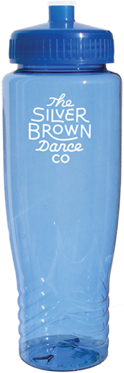 28 oz Eco-Polyclear Sports Bottle - PET Plastic - USA Made 3