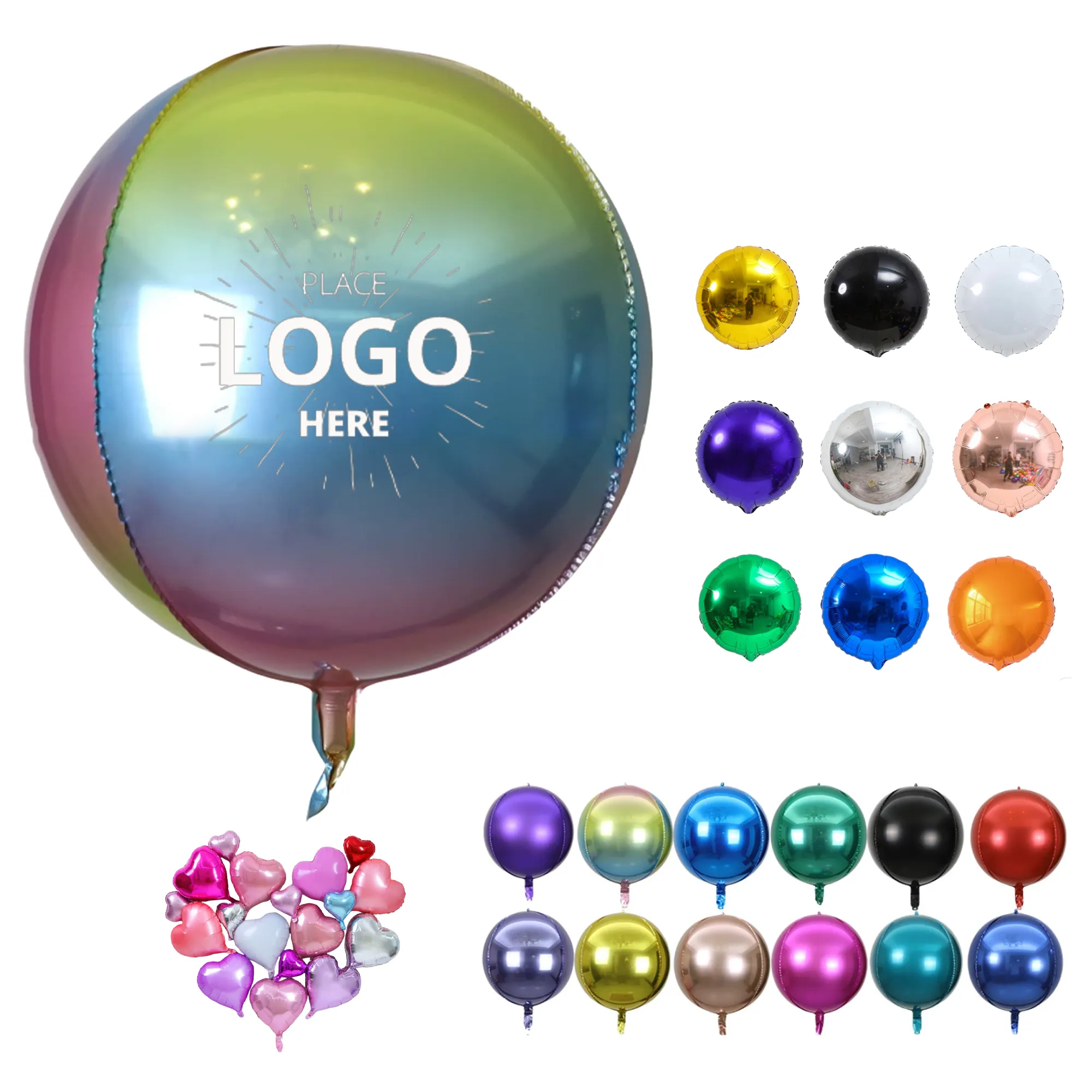 Round Shaped Foil Balloon 2