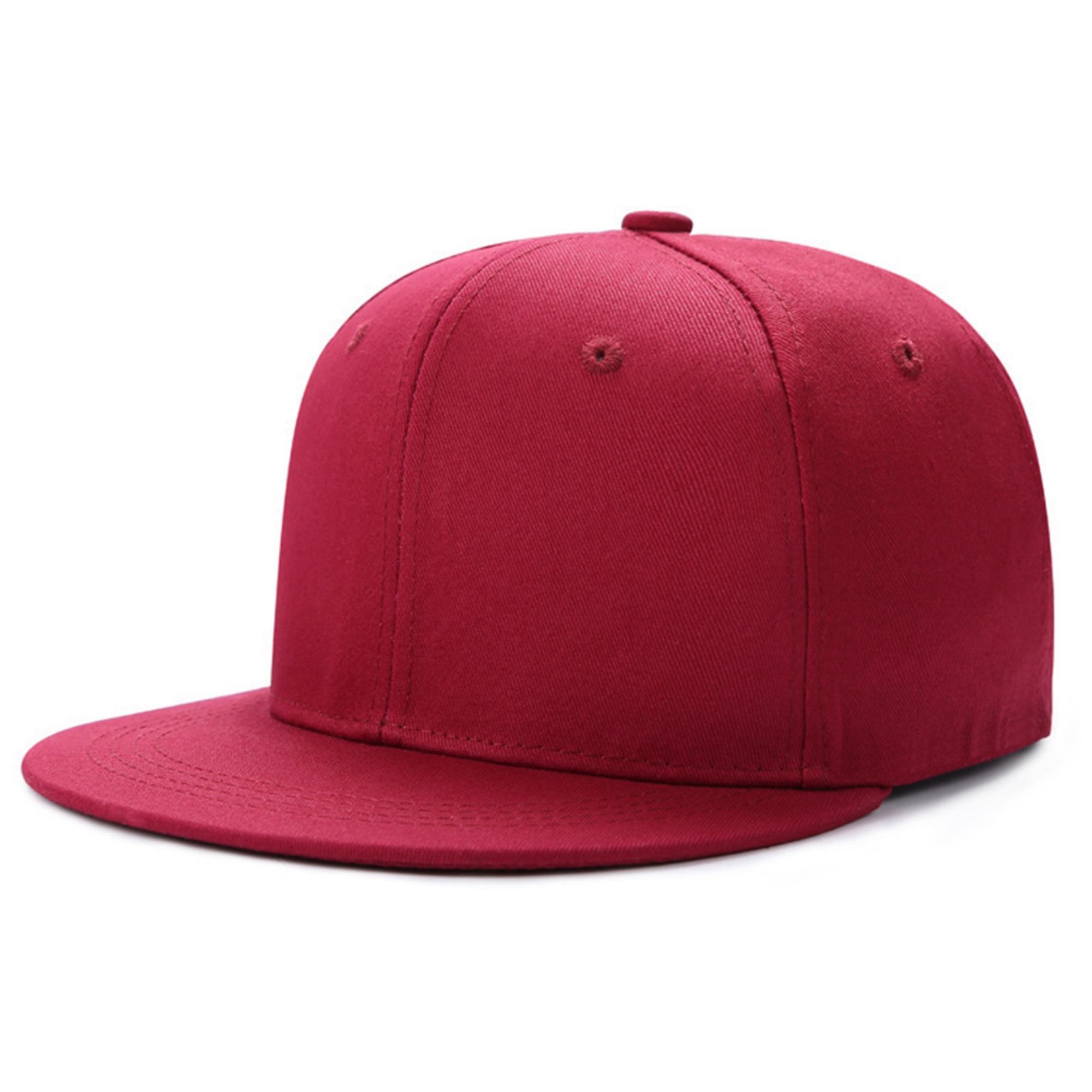 Flat Visor Trendy Style Snapback Hat 16