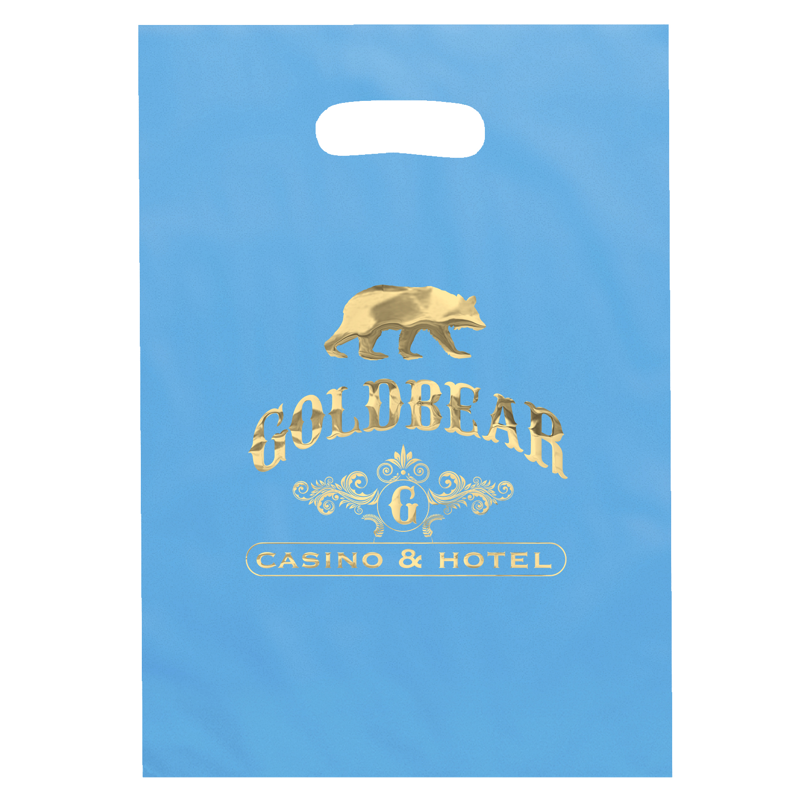 Aster™- Frosted Brite Die Cut Handle - Foil Print 6