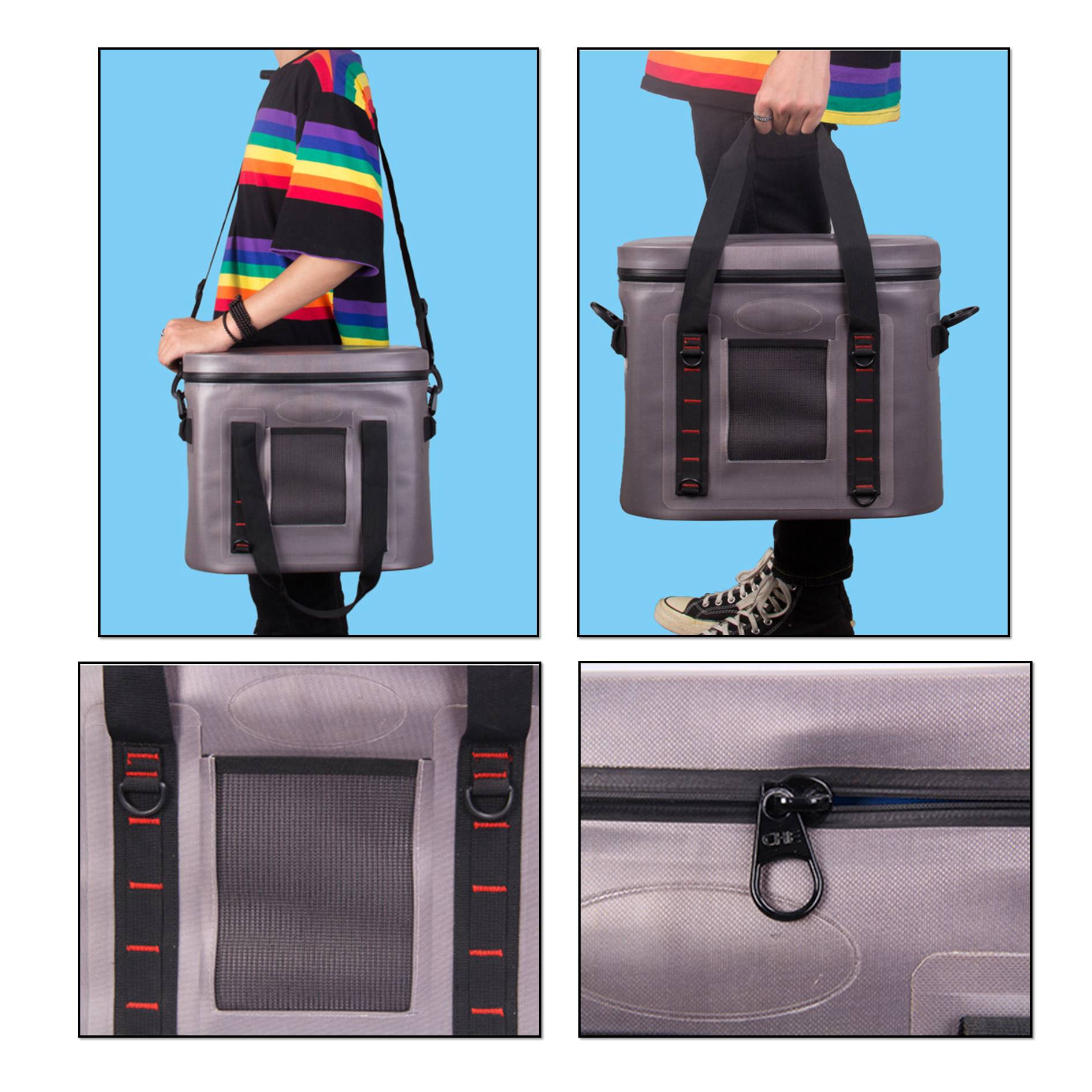 Camping Lunch Waterproof Cooler Bag 5