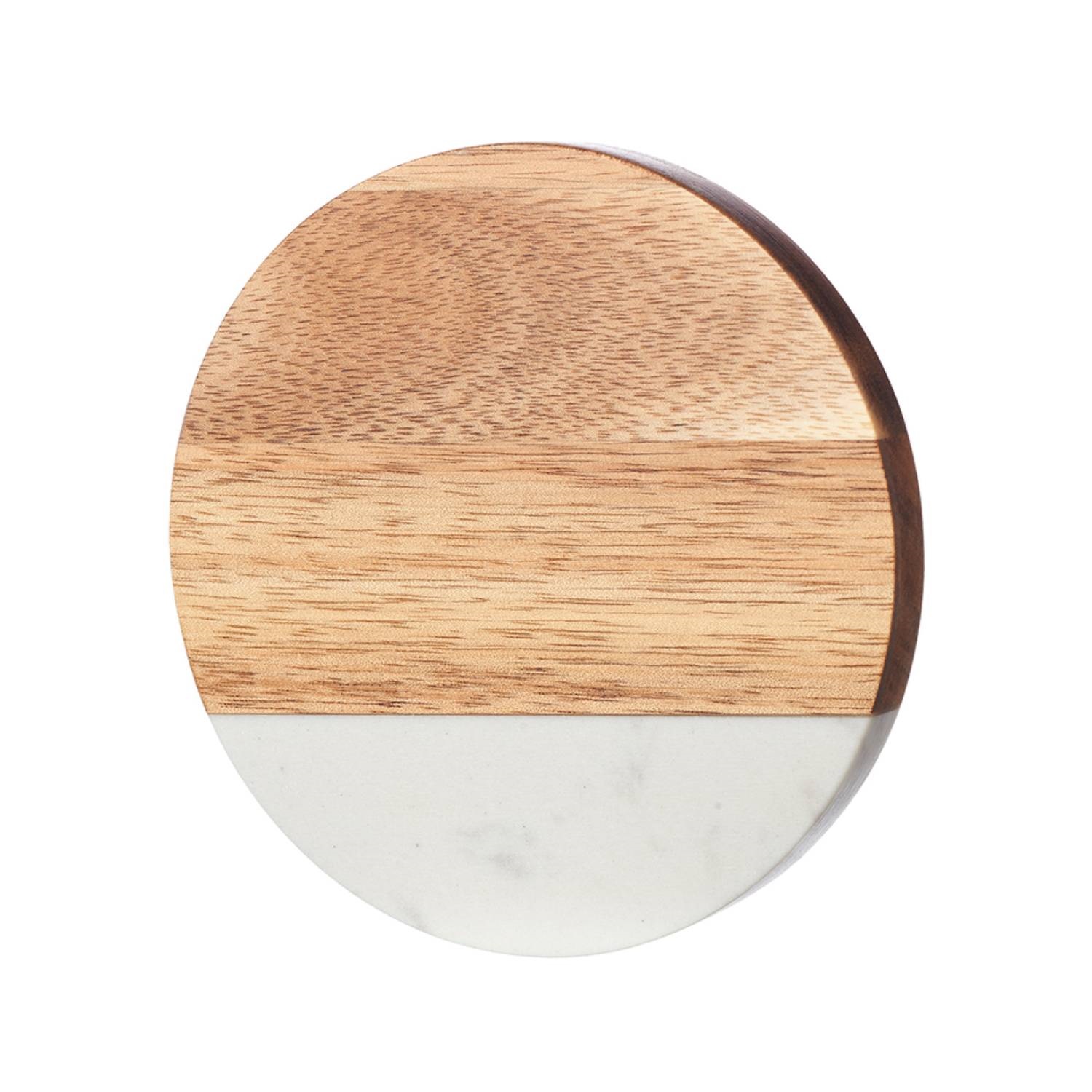 Wood and Marble Coaster with Opener 2