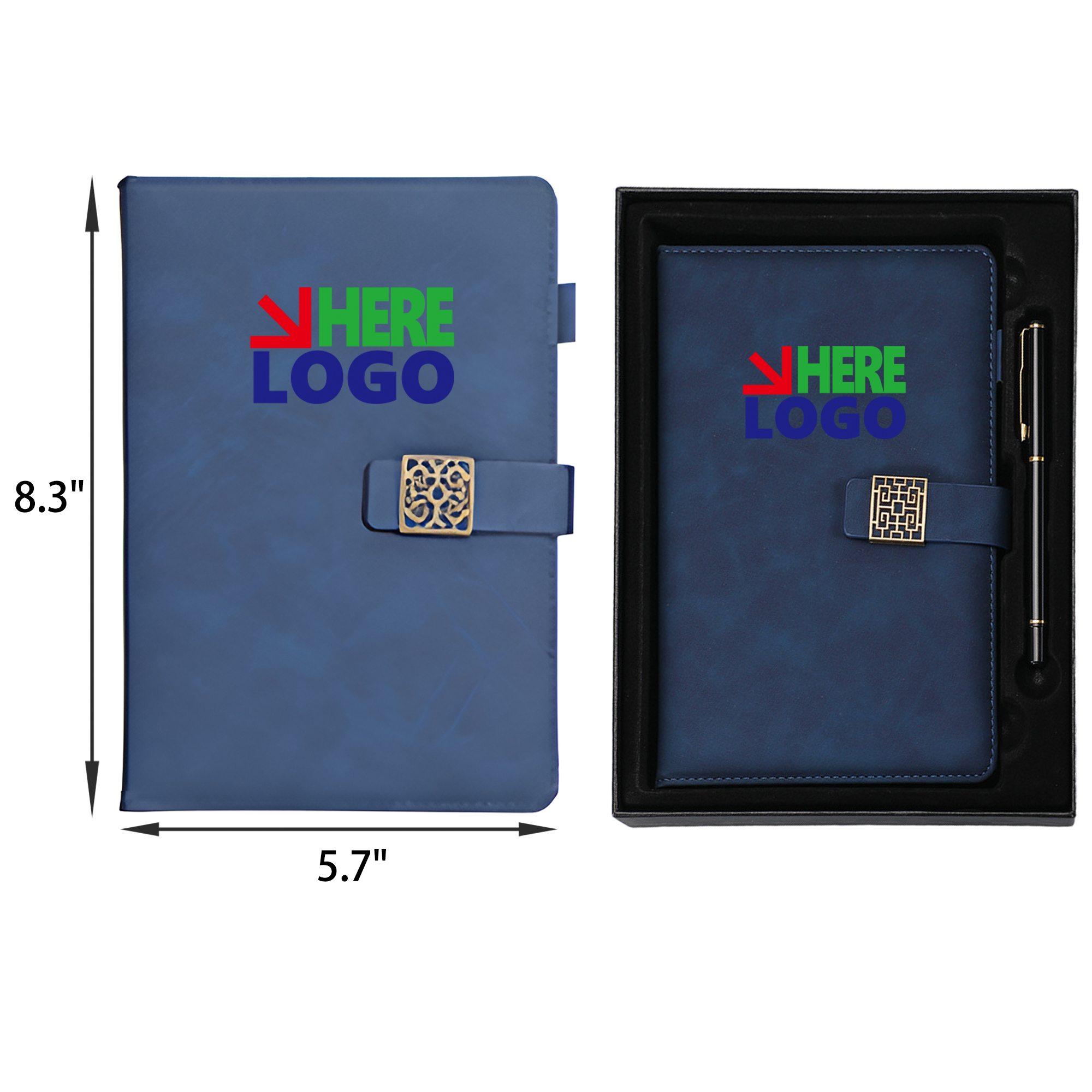 Premium A5 Business Gift Box Notebook Set 8