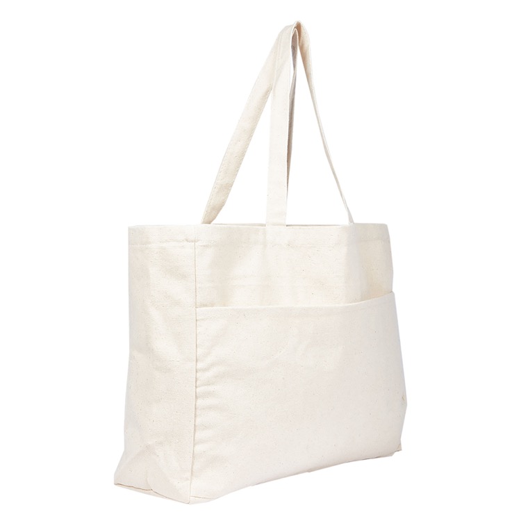 Delton Canvas Large Shopper, custom tote bag with logo imprint 8