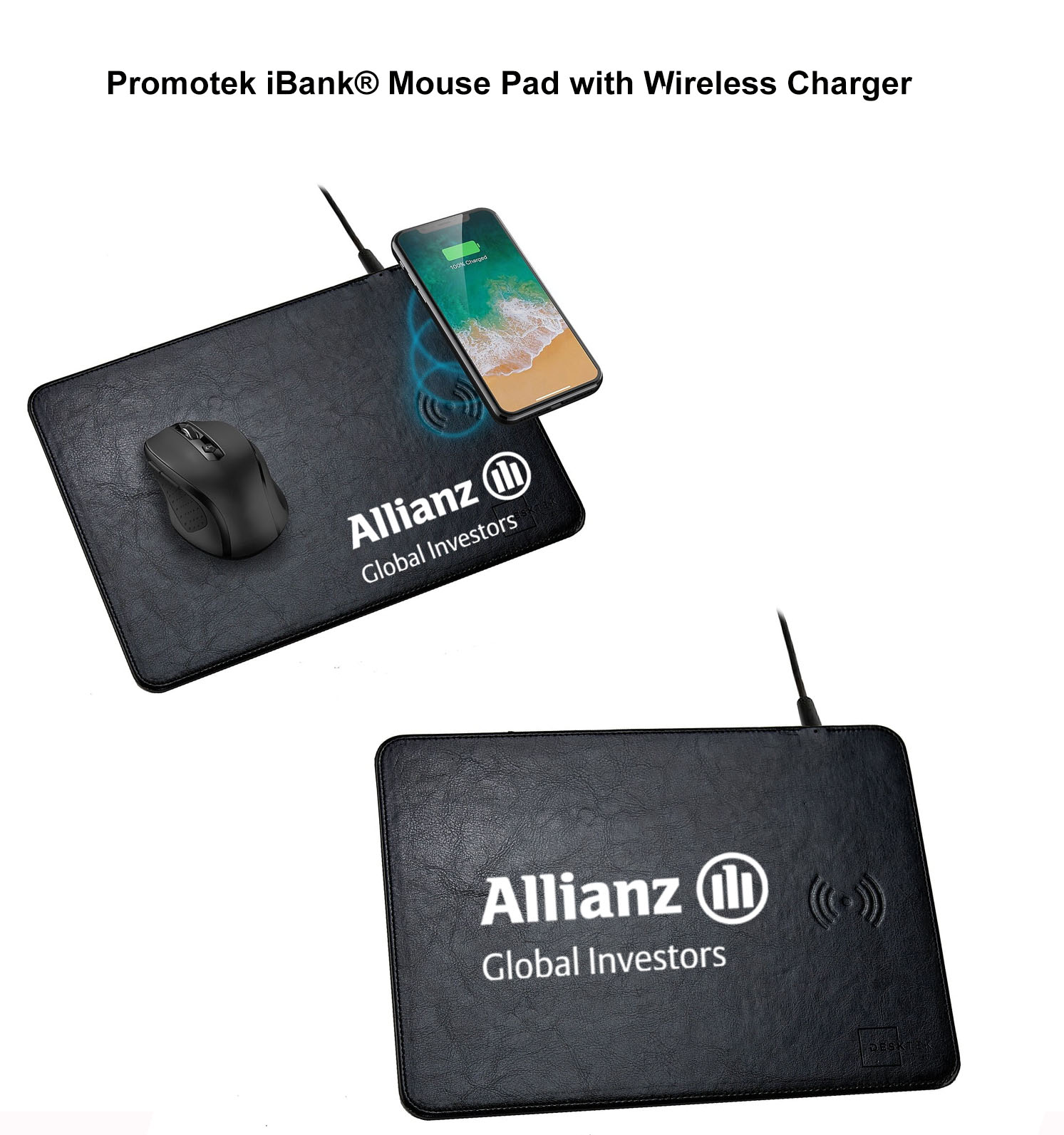 iBank ® Mouse Pad with Wireless Charger 2