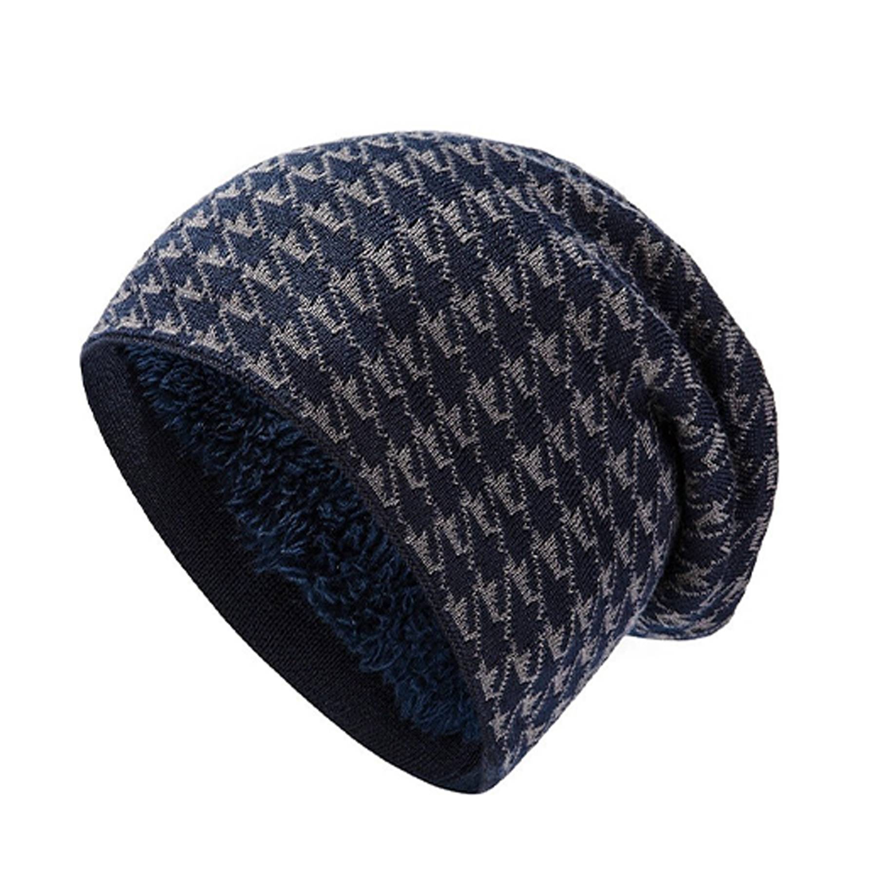 Mens Plus Fleece Ear Protection Hat 10
