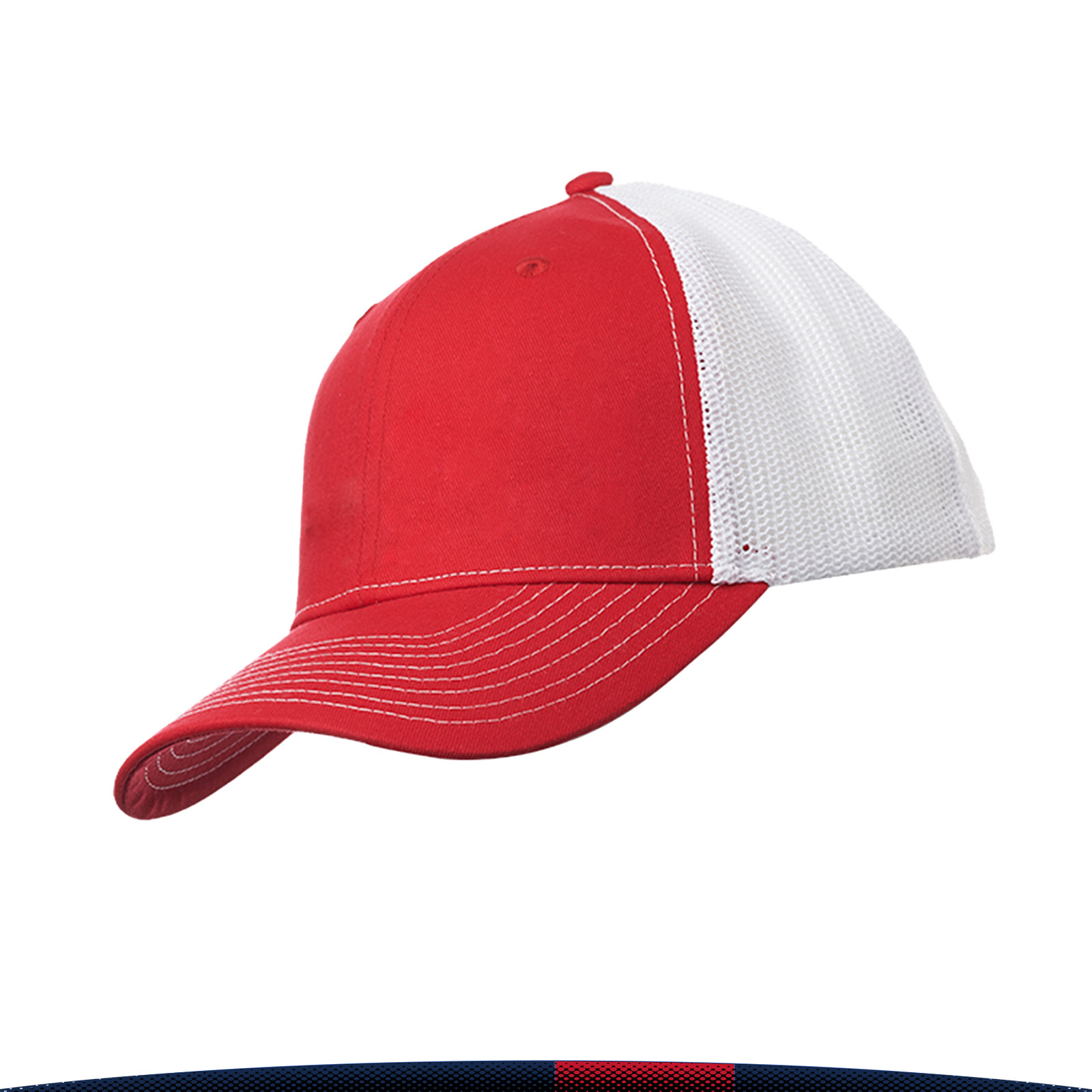 Six-Panel Adjustable Mesh Snapback Caps 3
