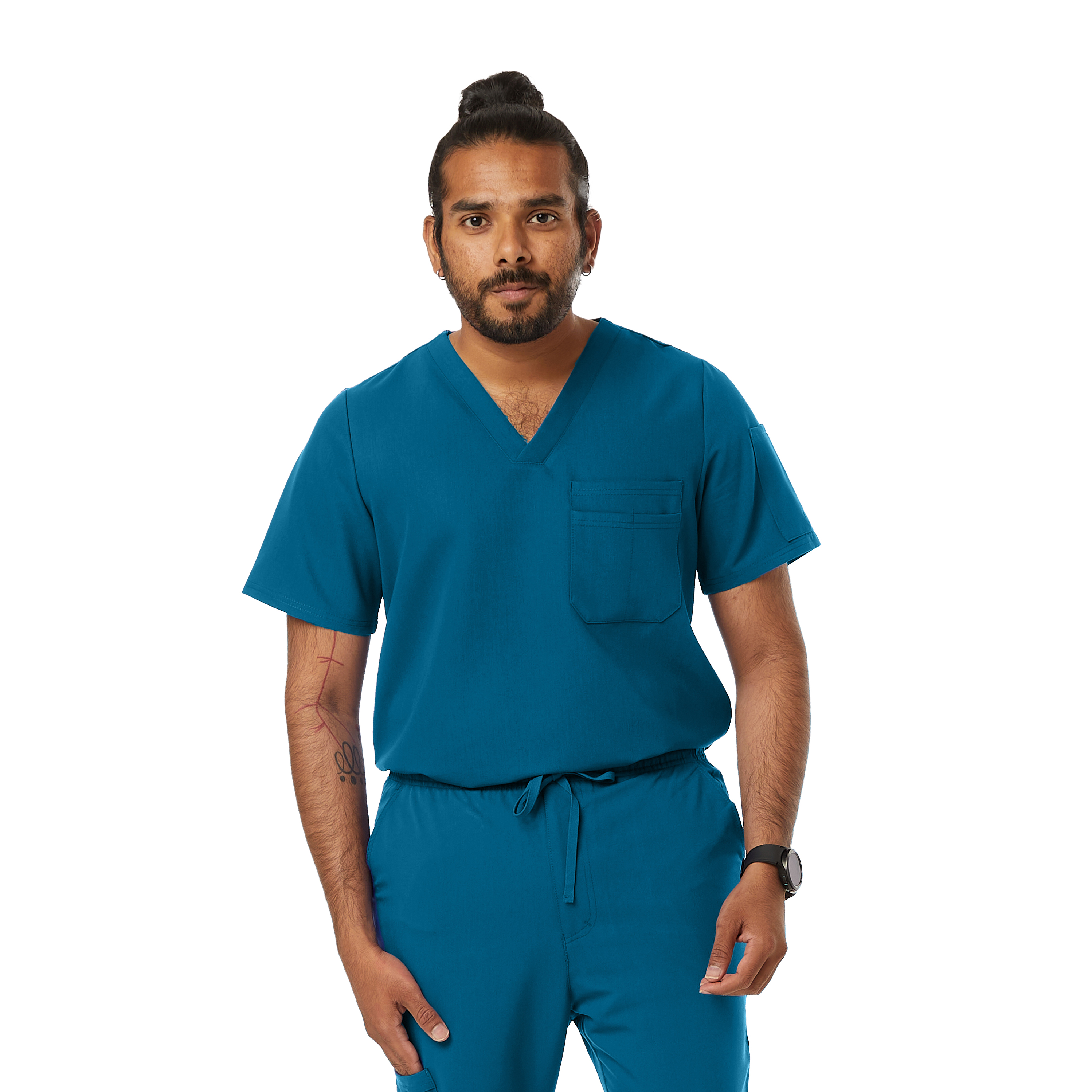 Mens WYND Tuckable Scrub Top 4