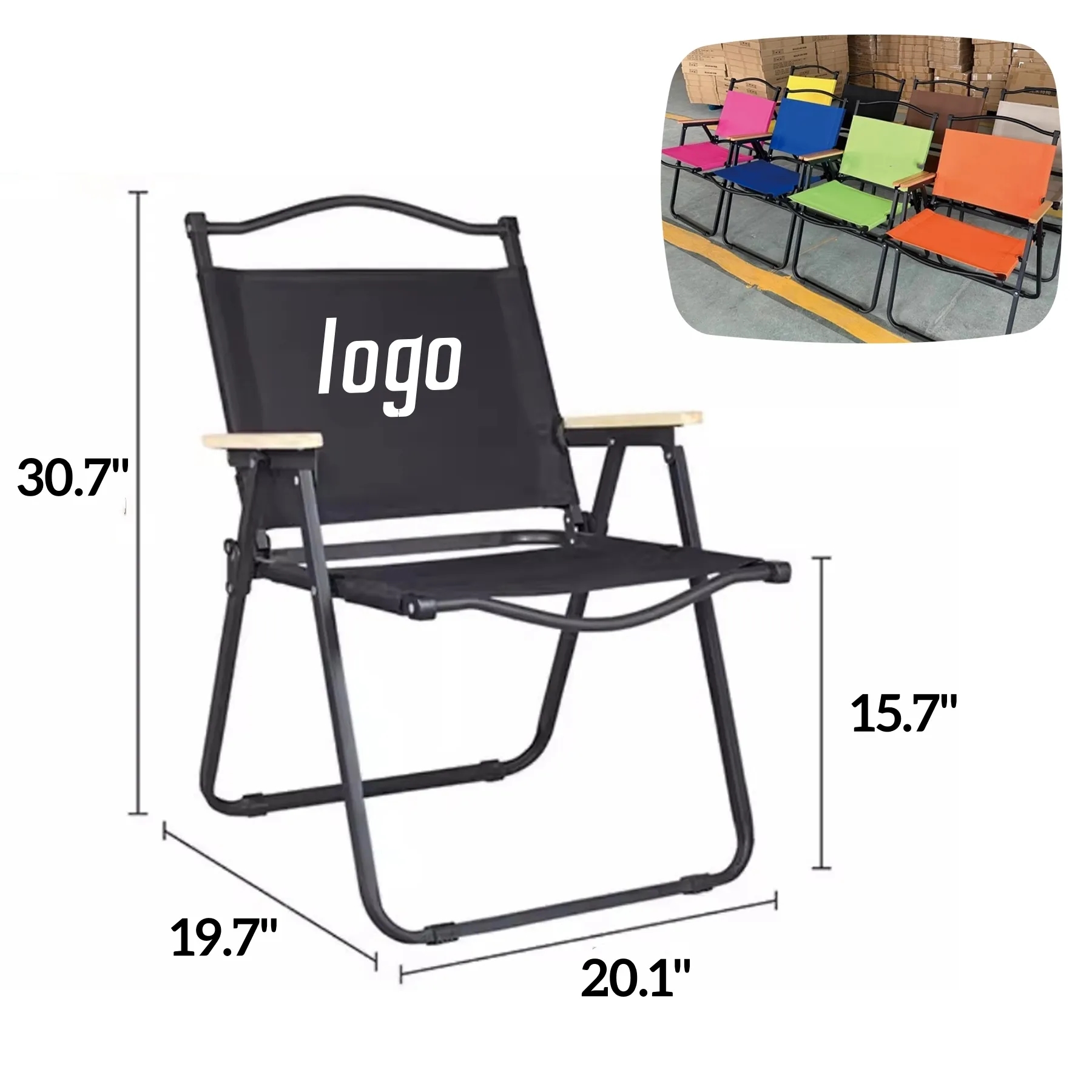 MOQ 5 PCS Classic Beach Chair 1