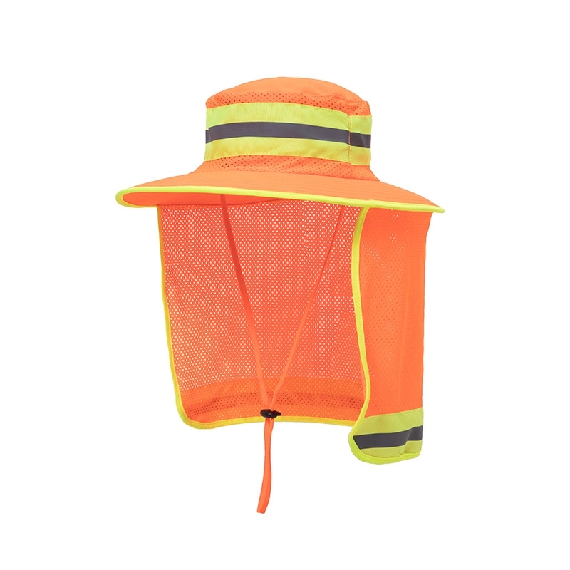 Full Standard Brim Mesh Sunshade High Visibility Reflective 6