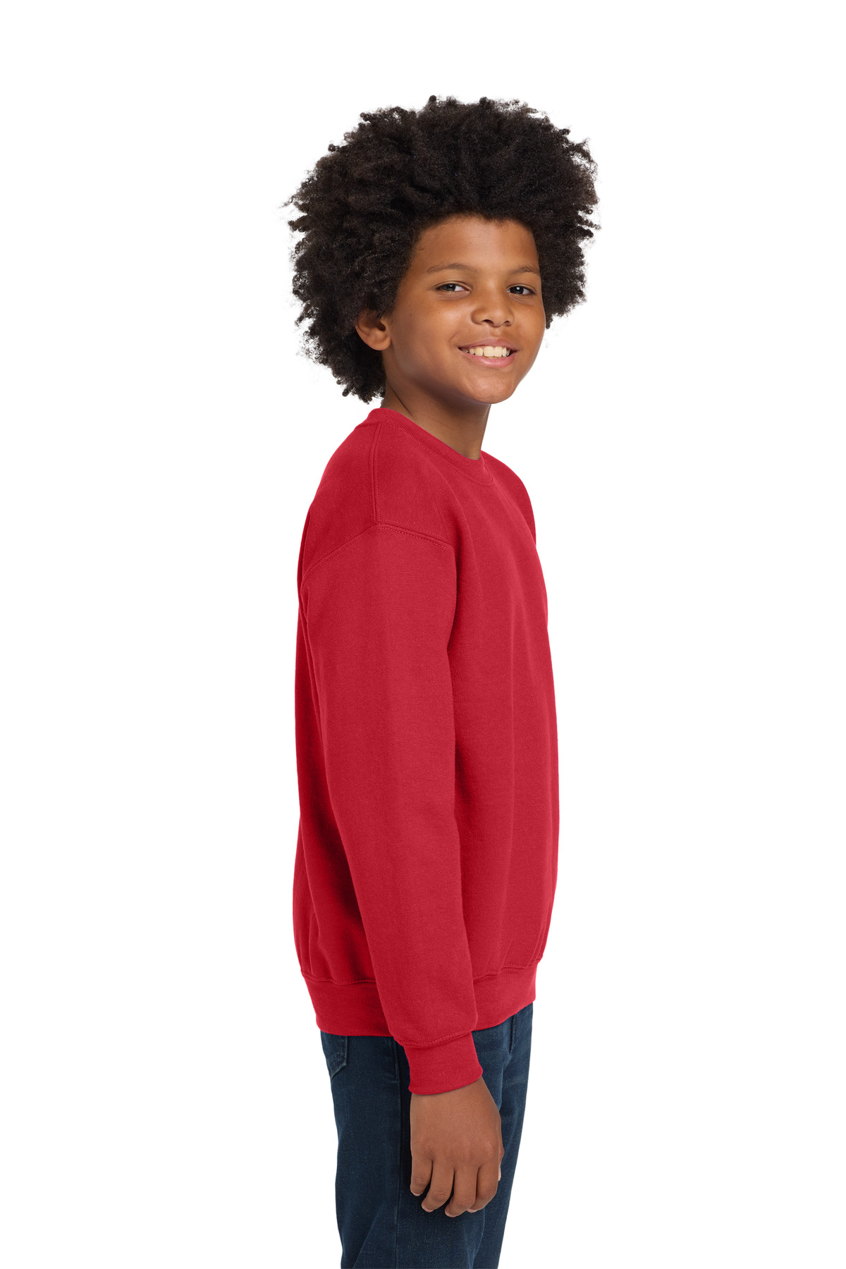 Gildan Youth Heavy Blend Crewneck Sweatshirt. 18000B 23