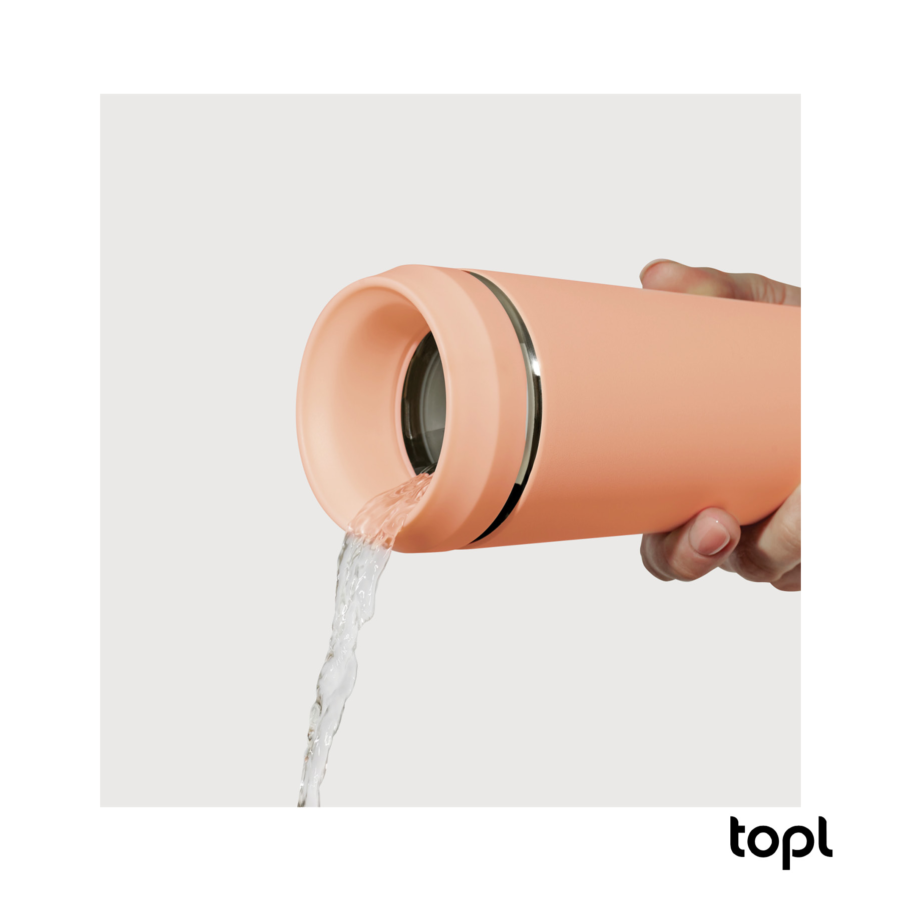 TOPL® 16 oz. Double Wall, Recycled Stainless Steel 360° Tumbler 29