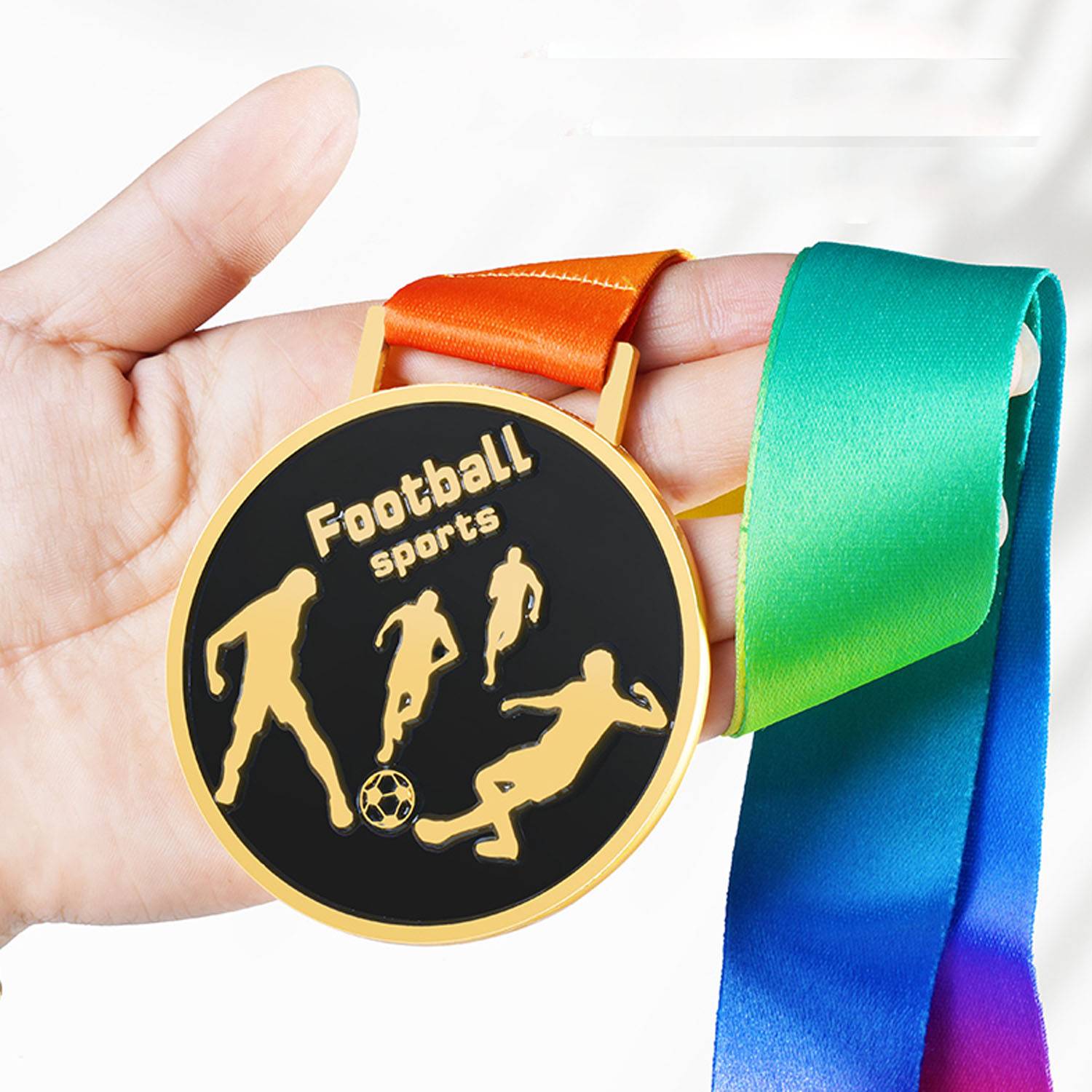Crystal color printing medals 4