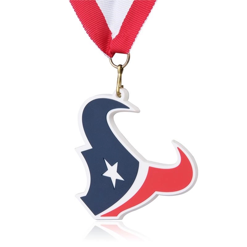Custom Soft 2D PVC Medal (1.5" Round or 2"x1" Rectangle) 3