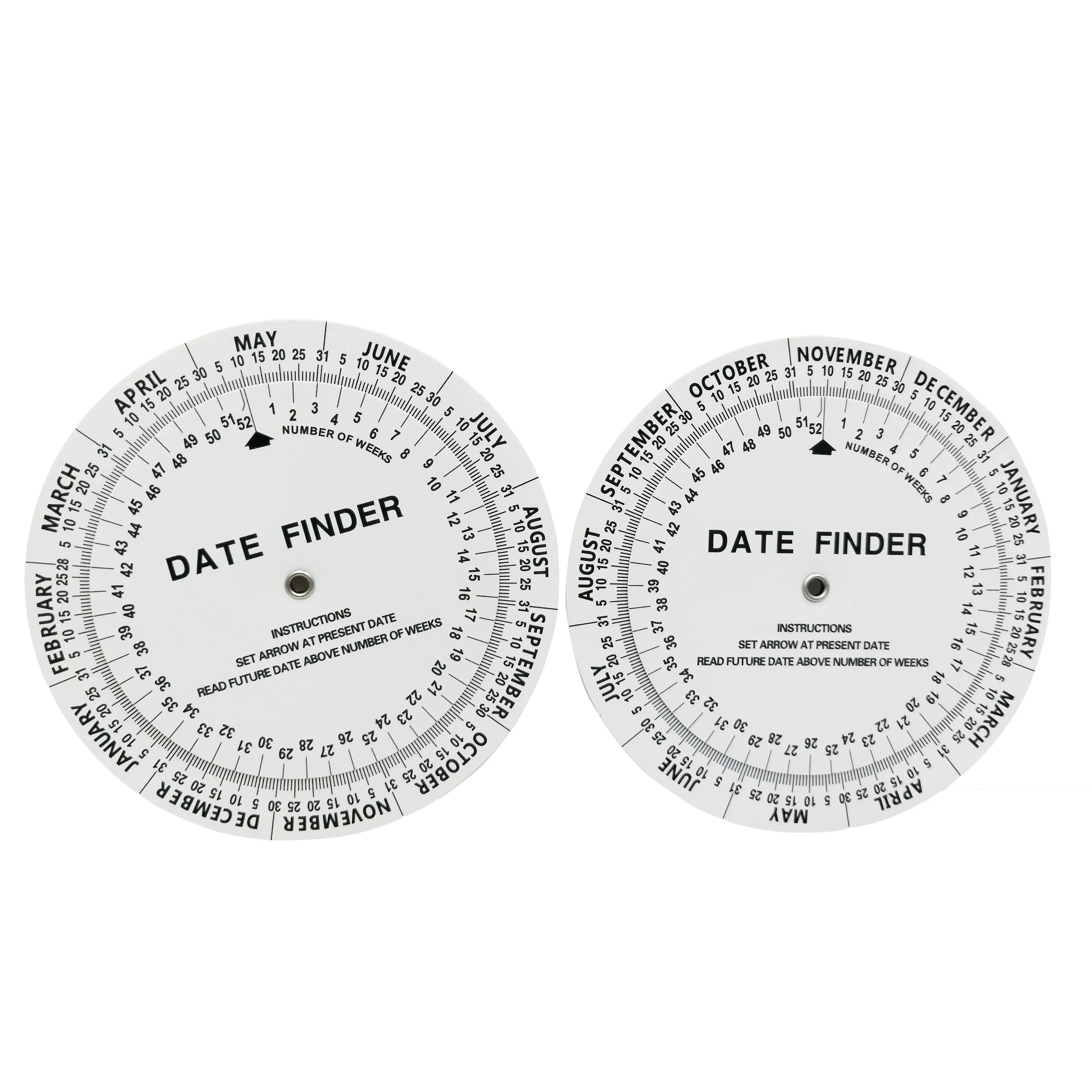 4.25 Inch Pregnancy Wheel 4