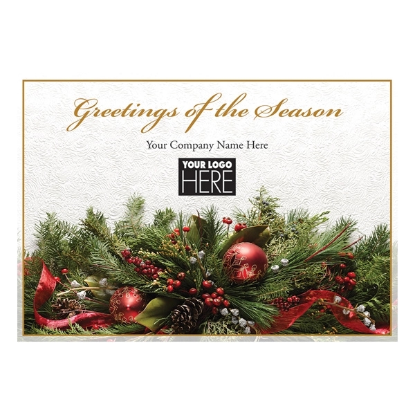 Magical Mantel Holiday Logo Cards 2