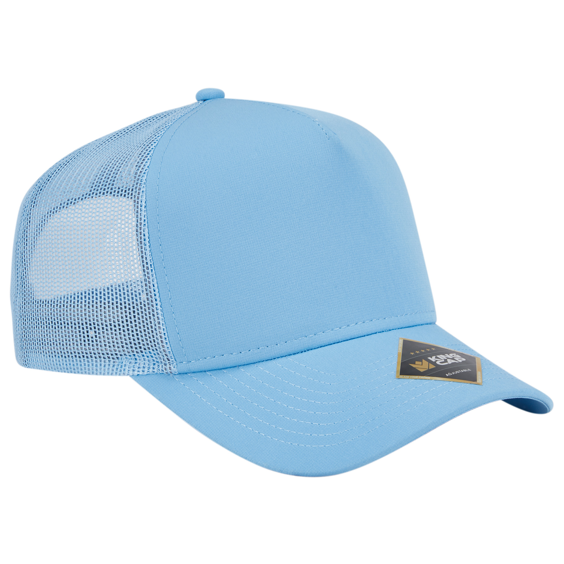 Ace 5-Panel Mesh Back Trucker Cap - Sustainable Fabric 16