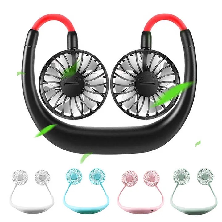 Hand Free Portable Neck Sports Fans 5