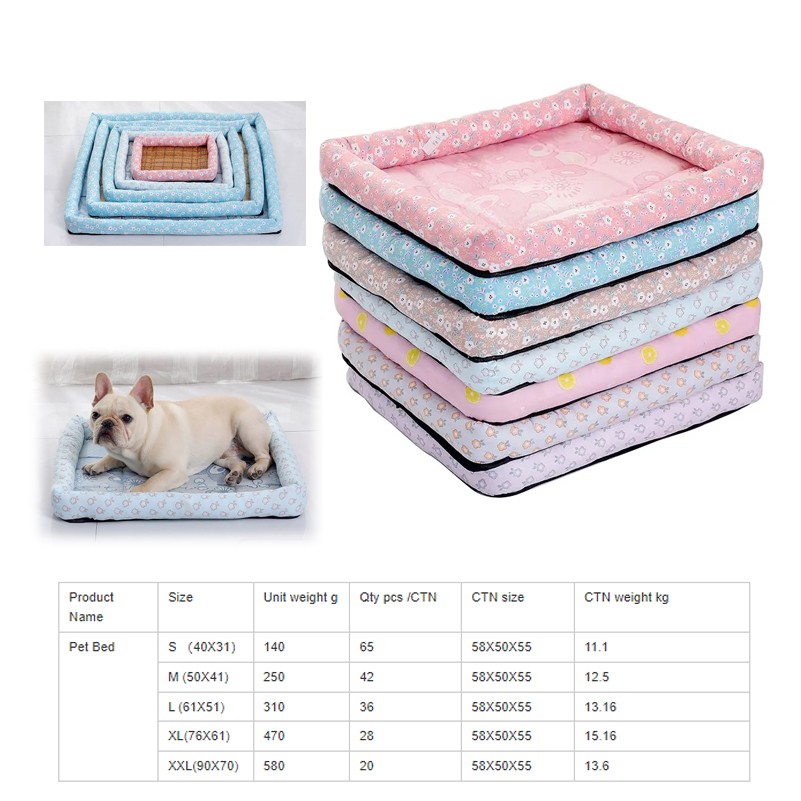 Ice Silk Cooling Pet Beds 3