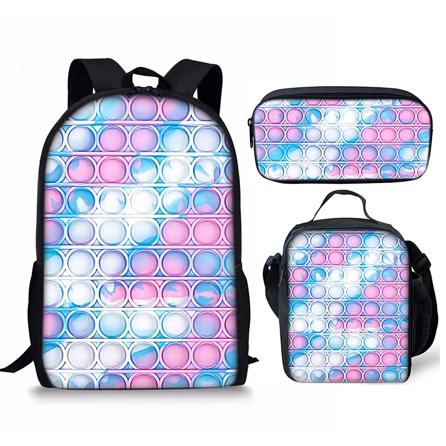 Kids Backpack Set w/ Lunch Bag&Pencil Case 1