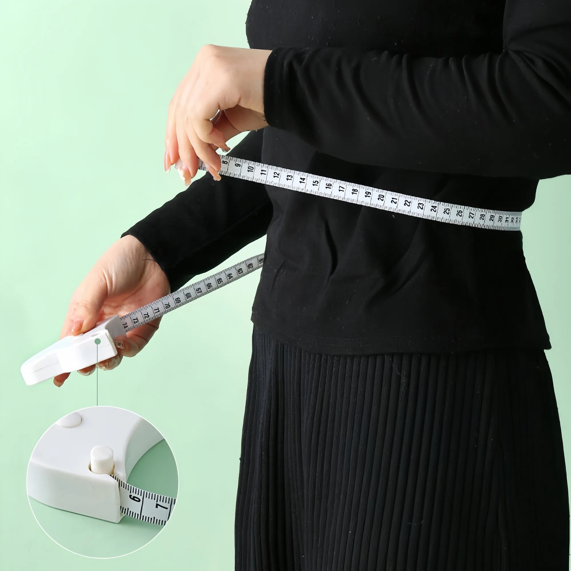 Automatic ABS 3D Body Measuring Tape 3