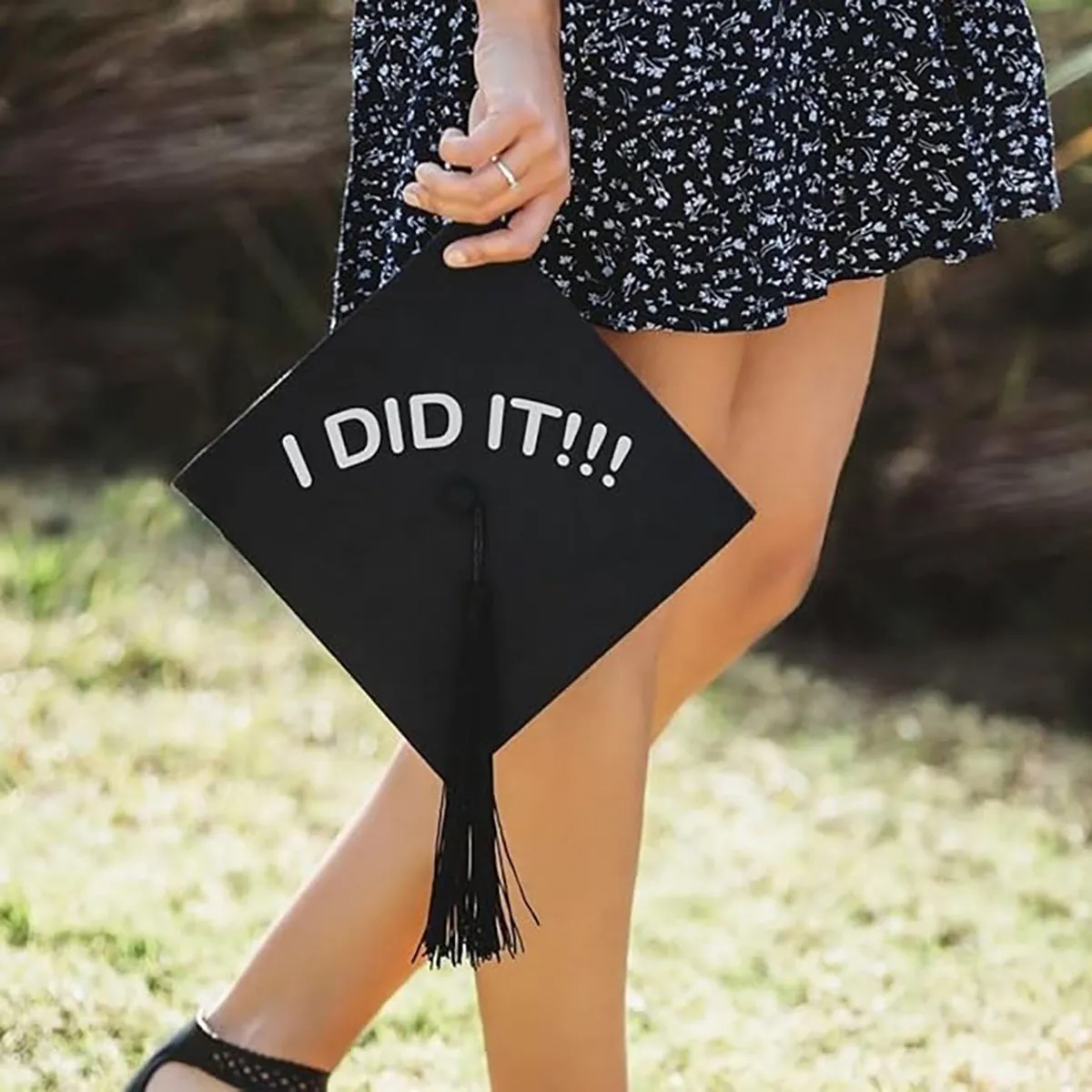 With Tassel For Adult Hat University Graduation Cap 3