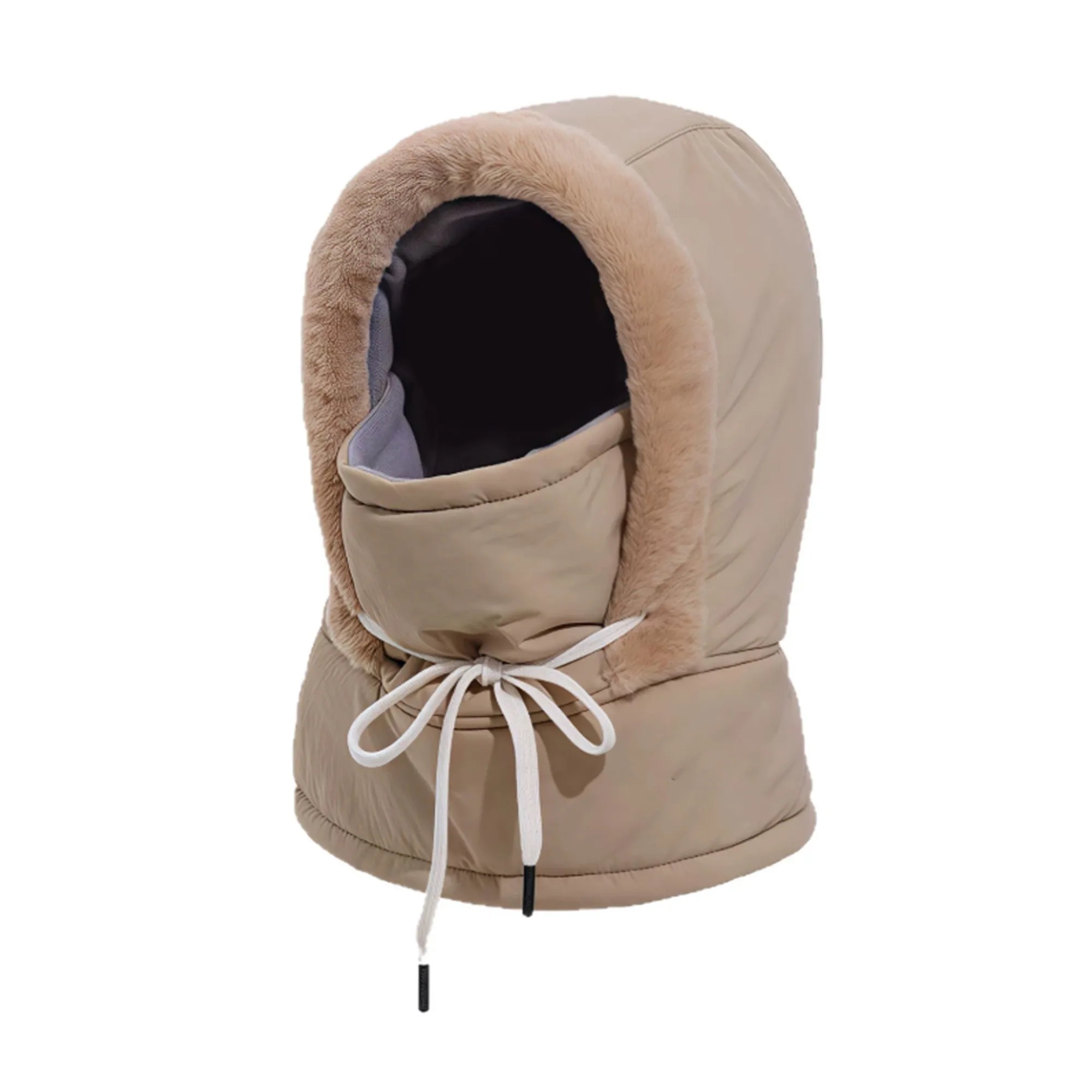 MOQ 10 Winter Trapper Hat With Fleece Neck Warmer Ski Cap 2