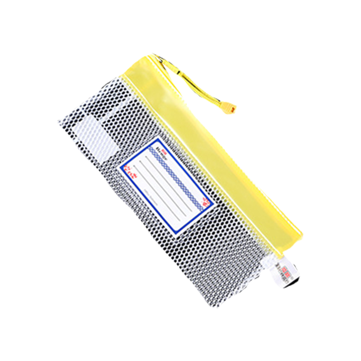 Transparent Mesh PVC Zippered Bag Semi-transparent Document 5
