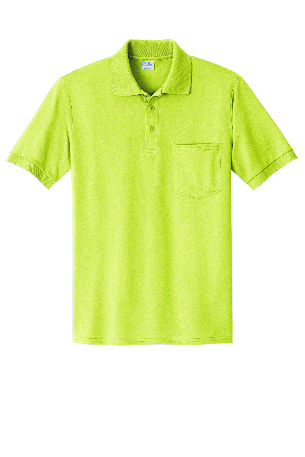Port & Co Core Blend Jersey Knit Pocket Polo. KP55P 72
