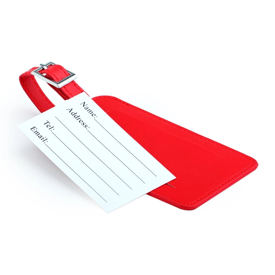 PU Leather Luggage Tag 3