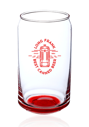16 oz. ARC Can Shaped Beer Glasses 11