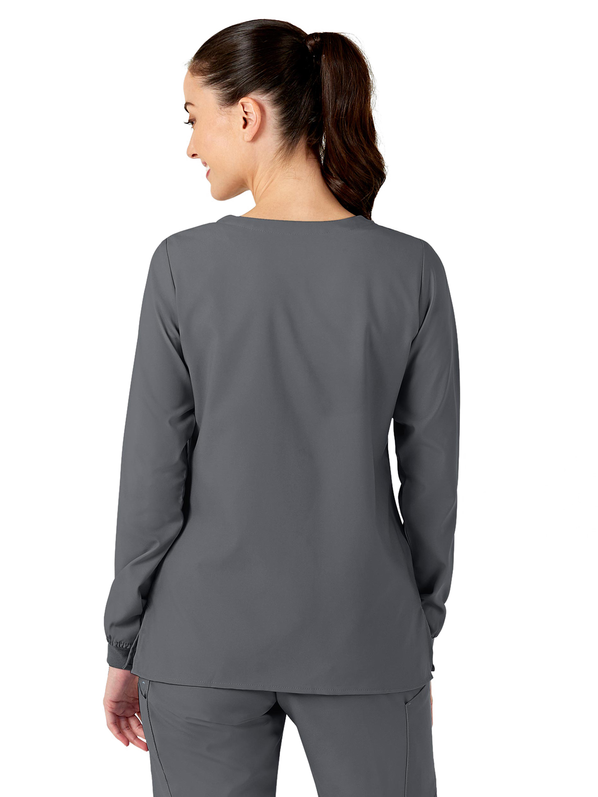 Wink - W123 - Women's Two-Pocket Crew Neck Jacket 14