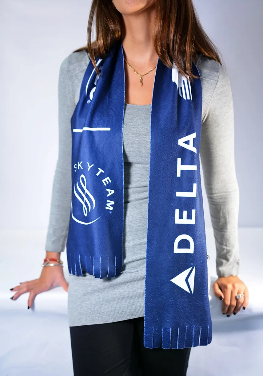 Sublimated Fleece Scarf 2