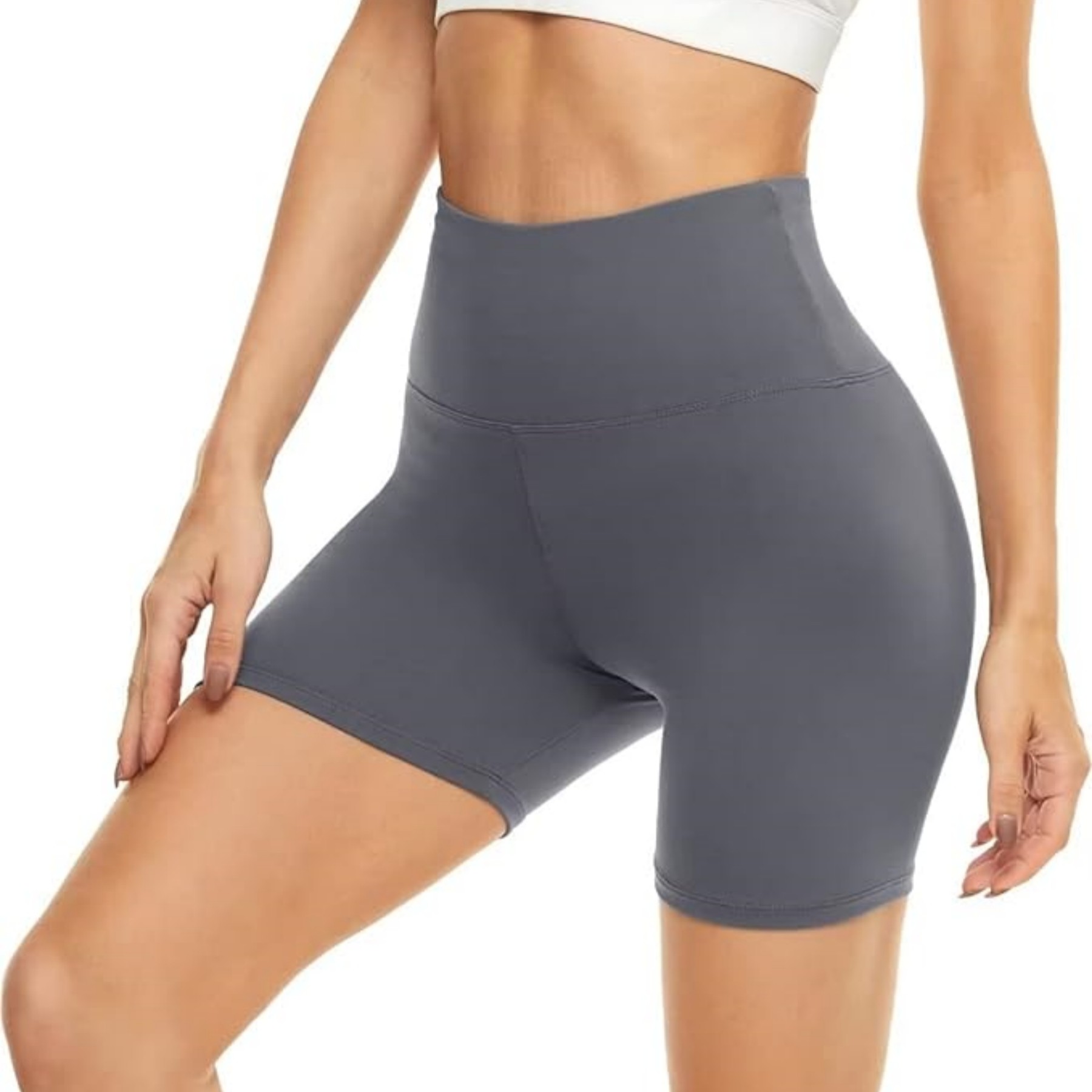High Rise Yoga Cycling Shorts 3
