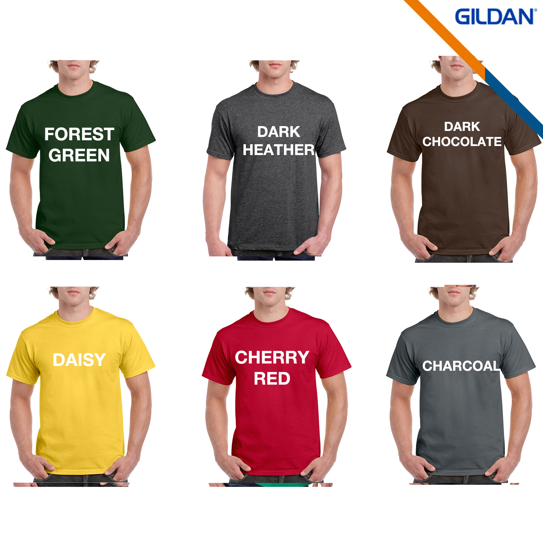 Gildan® 6 oz Ultra Cotton Preshrunk Tees 7