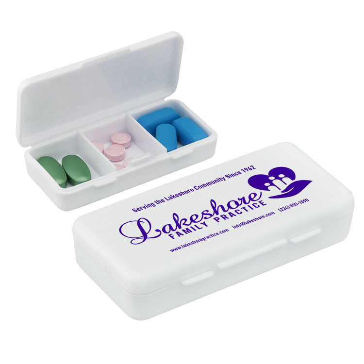 3 Compartment Pillbox