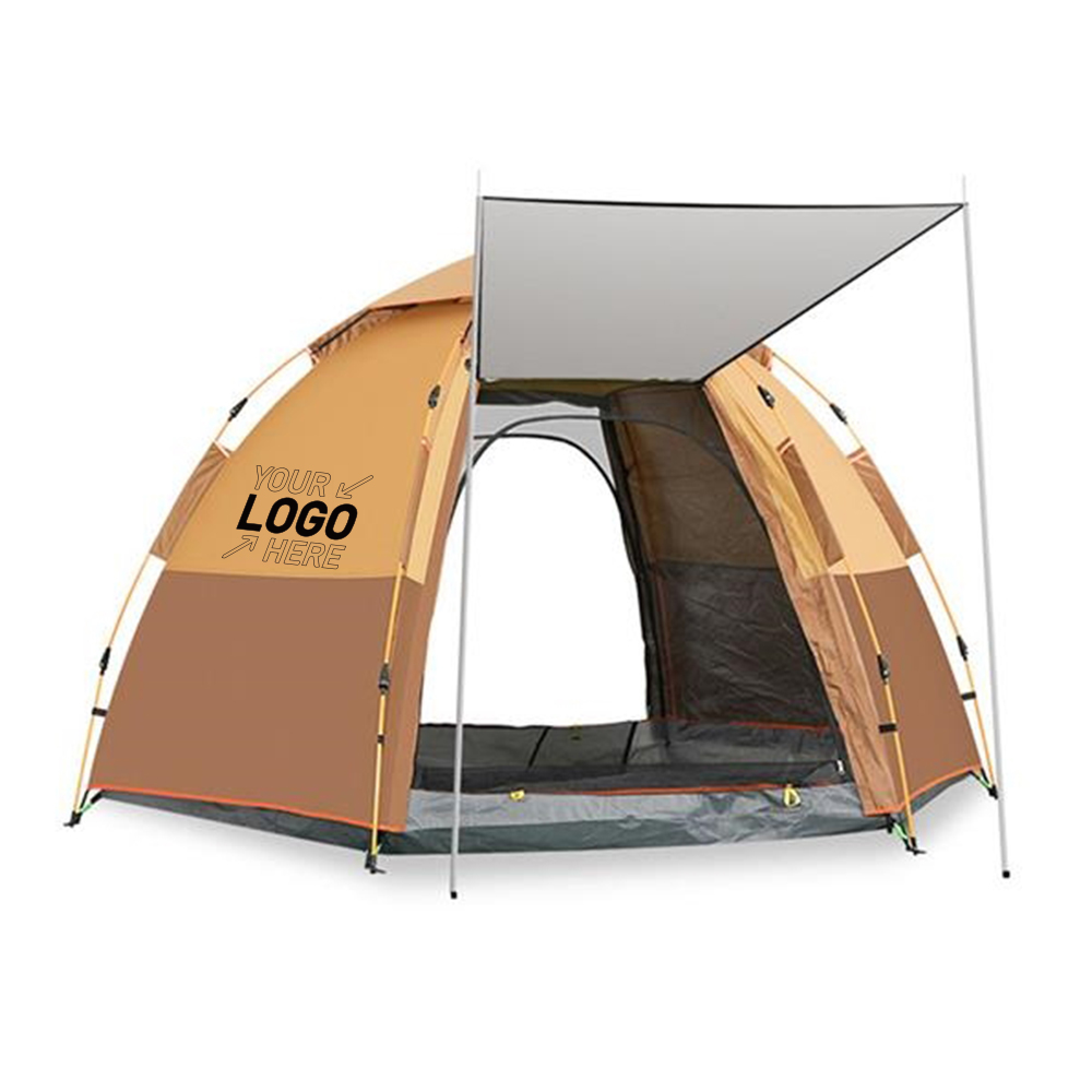 Outdoor 3-4 People Thickened Beach Rain Proof Tent 2