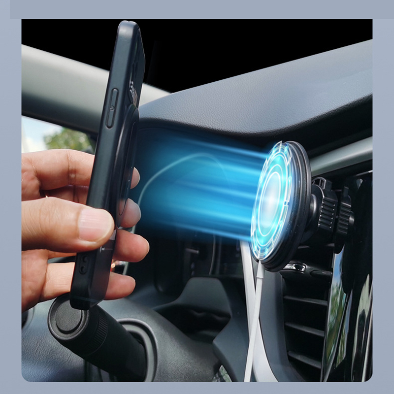 360¡ã Rotation Ultra-Thin Cell Phone Stand w/ Magnet 4