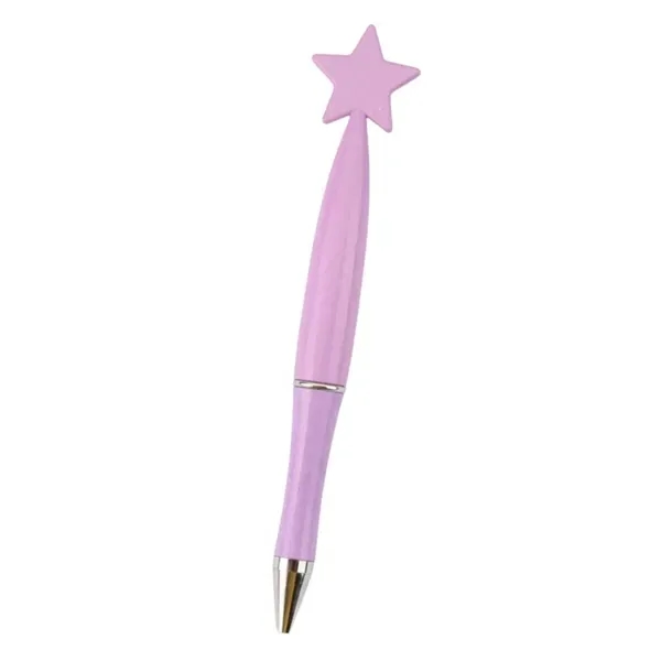 Heart-Shaped Plastic Ballpoint Pen 5