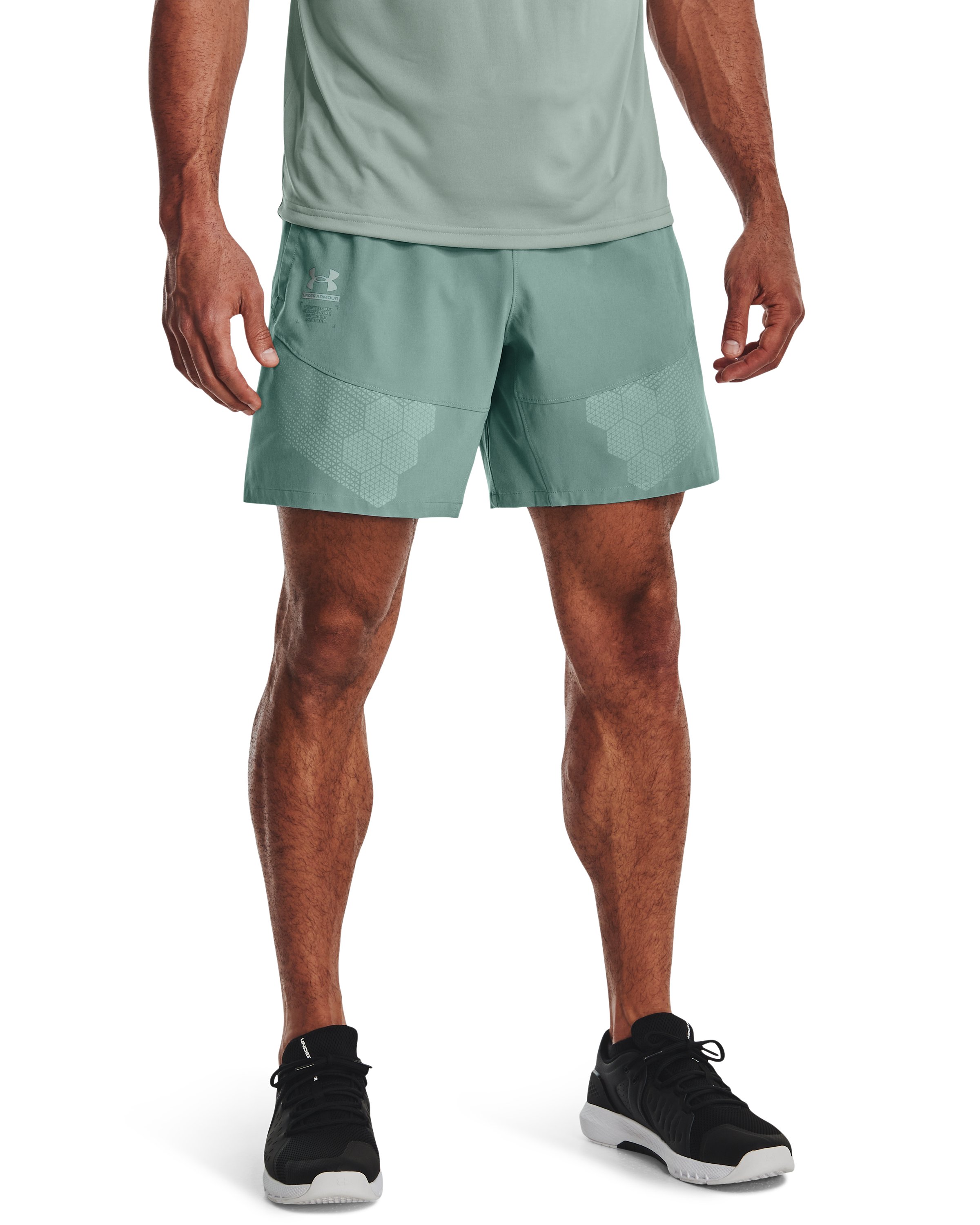 UA ArmourPrint Woven Men's 7 Shorts 3