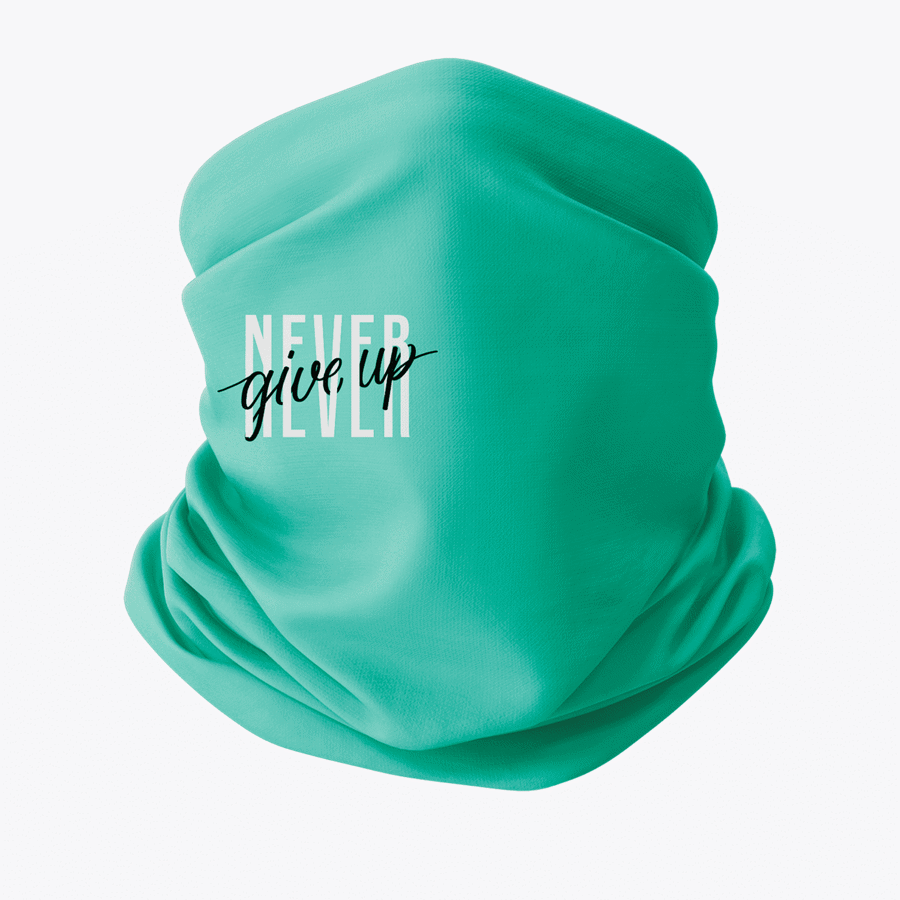 Adult Sublimation Double Layer Gaiter - 9.8" x 19"