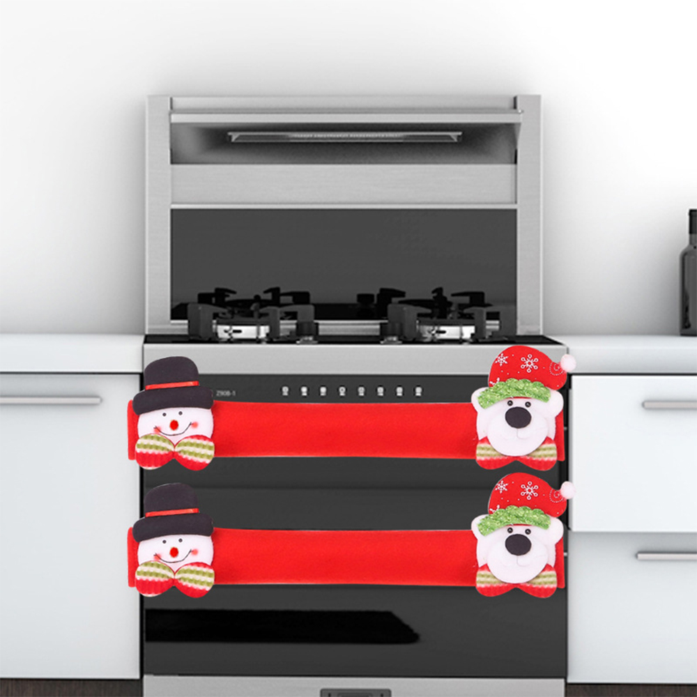 Christmas Refrigerator Handle Holder 3