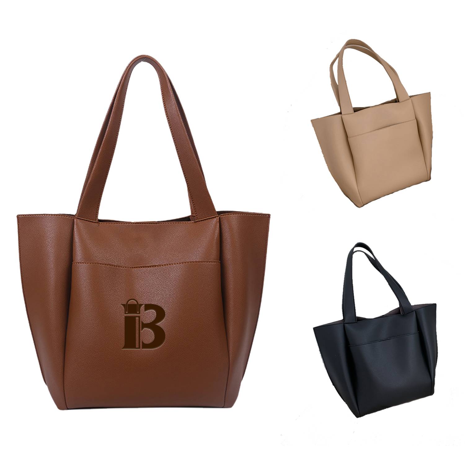 Large Practical Commuter Tote Bag, custom tote bag with logo imprint 2