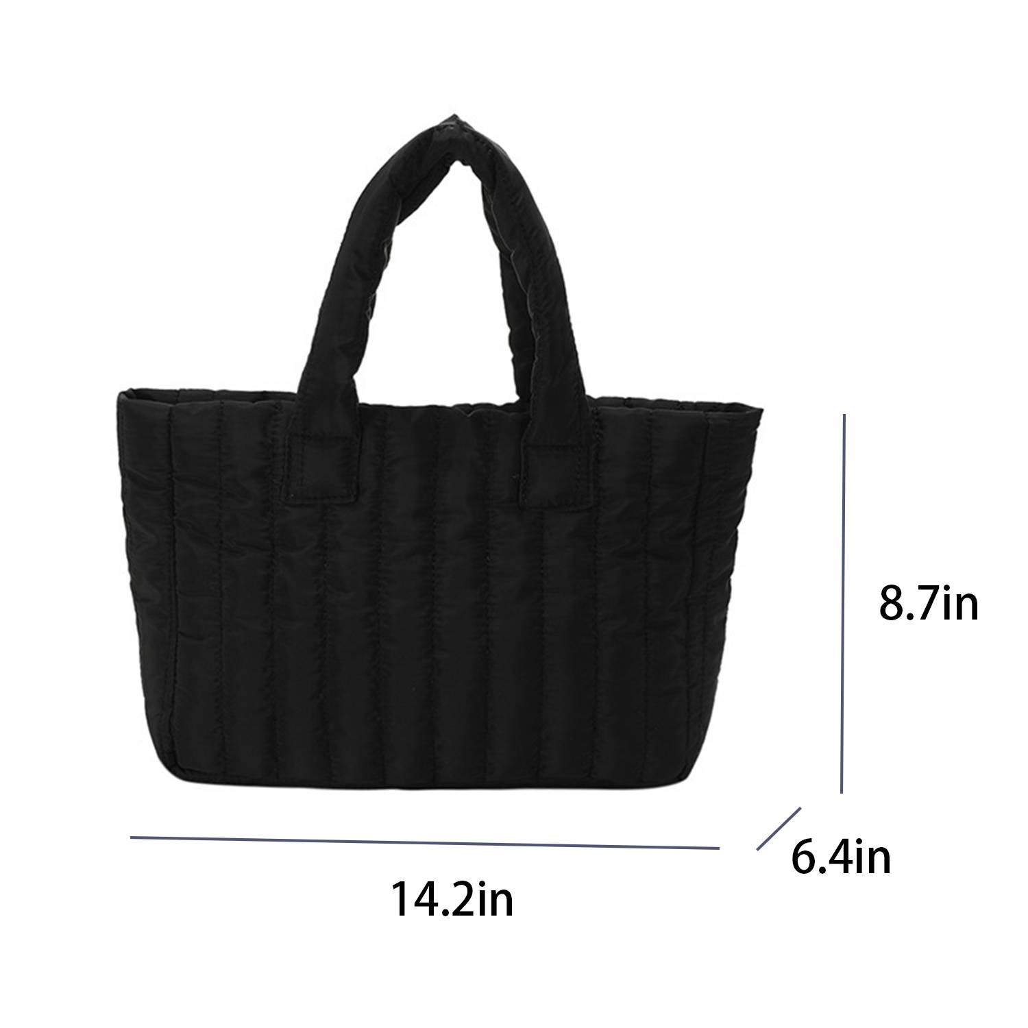 Cotton Tote Bag Soft Fashion Large Capacity For Women 1