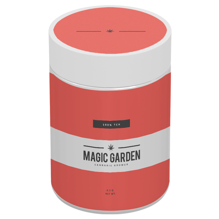 Custom Glass Jar – 4 oz – With Label 5