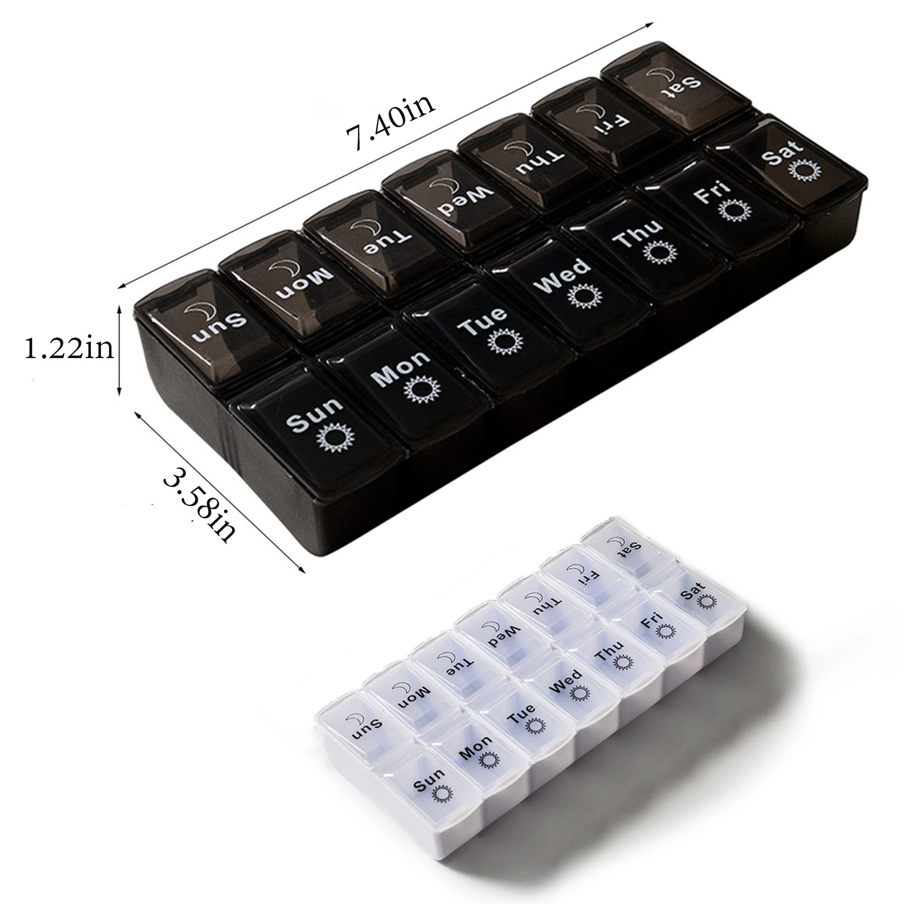 Weekly Pill Organizer Arthritis Friendly 2